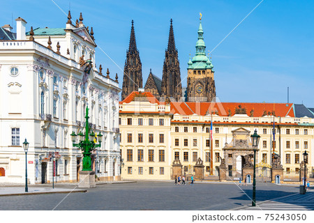 Hradcany Square in Prague 75243050