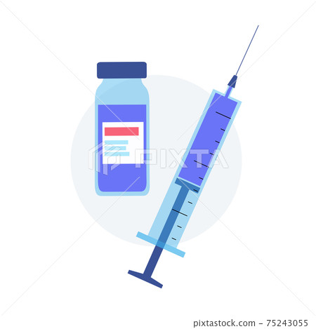 Global vaccination concept Global vaccination concept 75243055