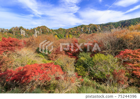 View of Tate Haneda Yaba Valley Kusu-gun, Oita Prefecture 75244396