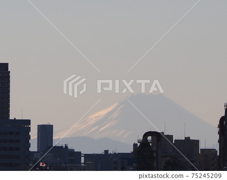 Tokyo Sky Tree, Kohoku Bridge, Highway and Arakawa Tokyo Sky Tree, Kohoku Bridge, Highway and Arakawa 75245209