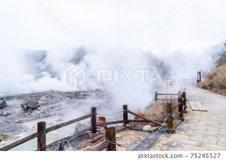 Photos of Nagasaki Prefecture's tourist attractions "Unzen Hell" and "Unzen Onsen" in Japan 75245527