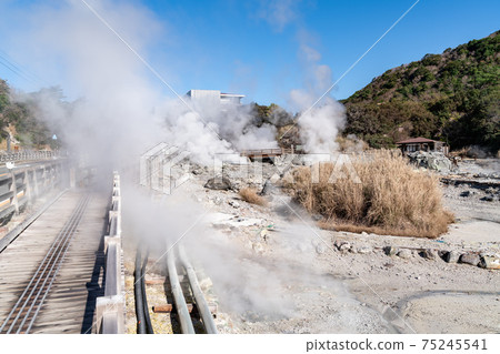 Photos of Nagasaki Prefecture's tourist attractions "Unzen Hell" and "Unzen Onsen" in Japan 75245541