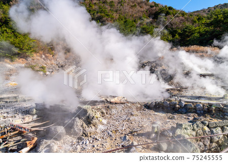 Photos of Nagasaki Prefecture's tourist attractions "Unzen Hell" and "Unzen Onsen" in Japan 75245555