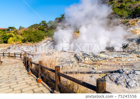 Photos of Nagasaki Prefecture's tourist attractions "Unzen Hell" and "Unzen Onsen" in Japan 75245556