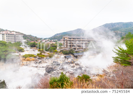 Photos of Nagasaki Prefecture's tourist attractions "Unzen Hell" and "Unzen Onsen" in Japan 75245584
