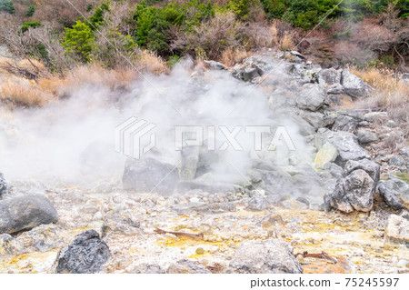 Photos of Nagasaki Prefecture's tourist attractions "Unzen Hell" and "Unzen Onsen" in Japan 75245597