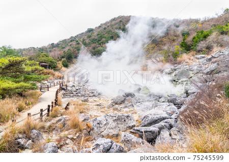 Photos of Nagasaki Prefecture's tourist attractions "Unzen Hell" and "Unzen Onsen" in Japan 75245599
