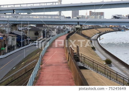 Arakawa embankment 75245649