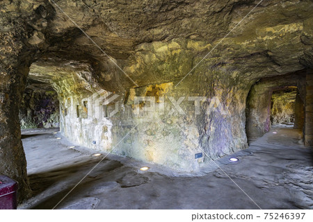 The rock tunnel of the famous Bock The rock tunnel of the famous Bock 75246397