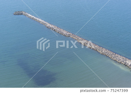 石堤防波堤 75247399