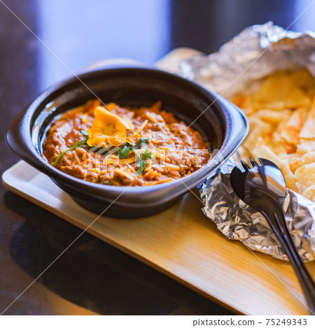 Curry takeout [with corona new normal] 75249343