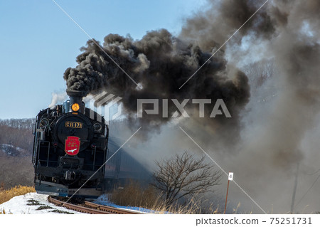 SL Fuyu no Shitsugen near Hosooka Station 75251731