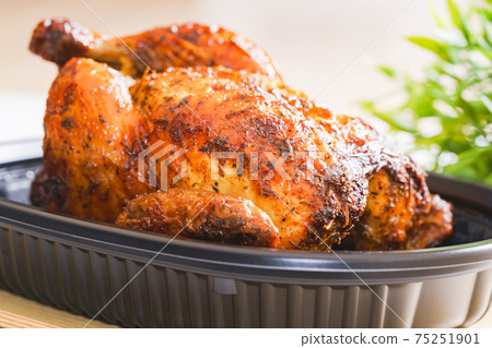 Roast chicken roasted takeout [with corona new normal] 75251901