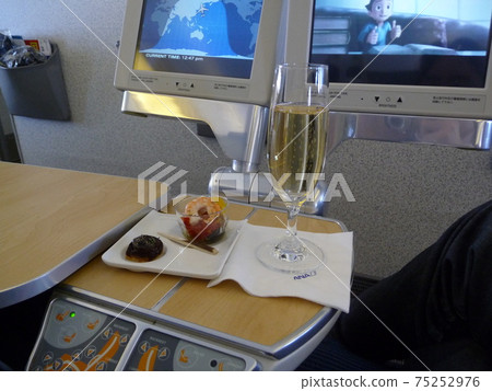 Business class in-flight meal 75252976