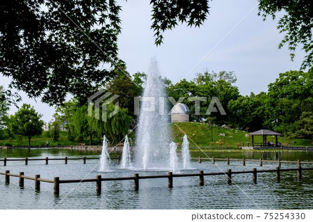 旭川市常盤公園的噴泉 旭川市常盤公園的噴泉 75254330