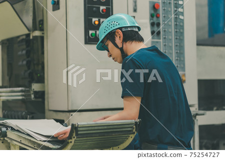 Newspaper printing factory Newspaper printing factory 75254727