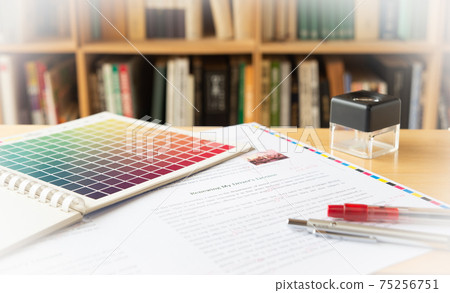 Proofreading work Bookshelf English color proofreading Editing proofreading paper Business scene Proofreading symbol publishing Red Proofreading work Bookshelf English color proofreading Editing proofreading paper Business scene Proofreading symbol publishing Red 75256751