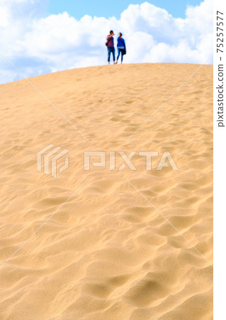 Tottori sand dunes 75257577