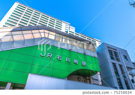 日本橫濱城市景觀，石川町（元町/中華街）站等 75258034