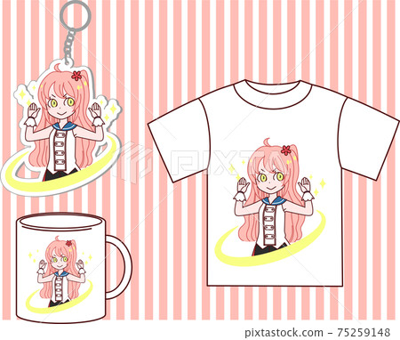 Girl Moe V Tuber Goods Set Girl Moe V Tuber Goods Set 75259148