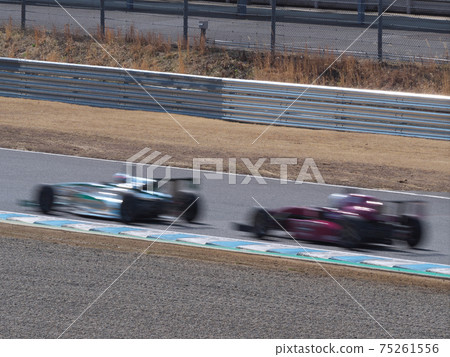 March One-make race on a sunny day 75261556