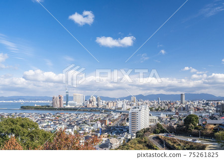 Fukuoka City Townscape Fukuoka City Townscape 75261825