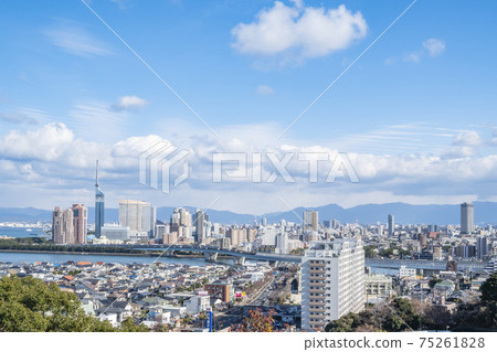 Fukuoka City Townscape 75261828