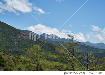 Nagano National Route 299 Marchen Road View from Hinata Kiba Observatory Nagano National Route 299 Marchen Road View from Hinata Kiba Observatory 75262104