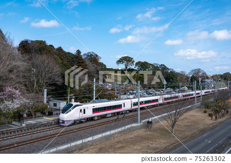 air樂園站和常磐線特快列車 air樂園站和常磐線特快列車 75263302
