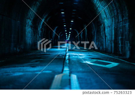 Hashizume Tunnel Ghost Spirit Scary Rugged Road Kokudo Night Midnight Afternoon Concrete Steel Bridge Steel Frame Lake Okutama 75263323