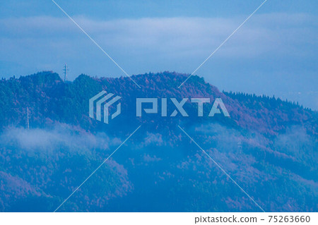 Sea of clouds and the Northern Alps [Nagano Prefecture] 75263660