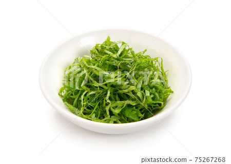 切碎的藍色紫蘇 75267268