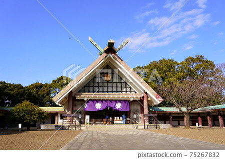 千葉縣極國神社本館（千葉市中央區） 75267832