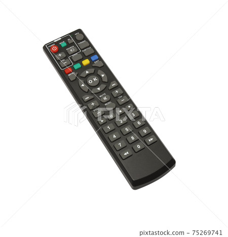TV remote control isolated on white 75269741