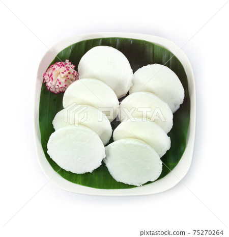 Coconut Milk Custard Thai Dessert Coconut Milk Custard Thai Dessert 75270264