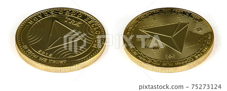 Golden crypto currency 75273124