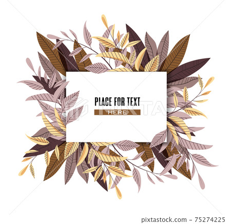 Autumn nature background 75274225