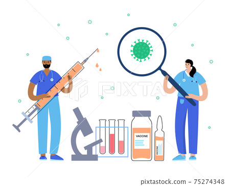 Global vaccination concept 75274348