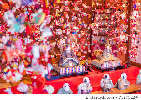 （靜岡縣）日之浴衣Mukai-an懸掛Hina 75275124