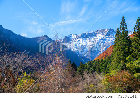 Tanigawadake from the vicinity of Fuji Asama Shrine Manaitagura Tanigawadake south side Tanigawadake from the vicinity of Fuji Asama Shrine Manaitagura Tanigawadake south side 75276141