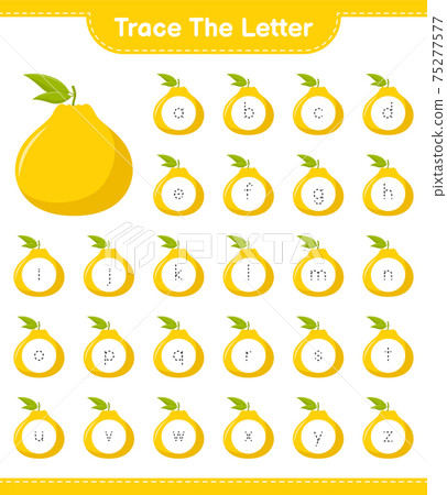 Trace the number. Tracing number with Ugli. Educational children game, printable worksheet, vector illustration Trace the number. Tracing number with Ugli. Educational children game, printable worksheet, vector illustration 75277577