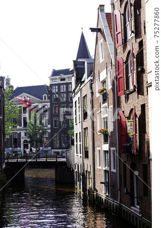 荷蘭Amsterdam運河 荷蘭Amsterdam運河 75277860