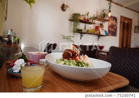 Taco rice Okinawan cuisine Mexican-style American cuisine Taco rice Okinawan cuisine Mexican-style American cuisine 75280741