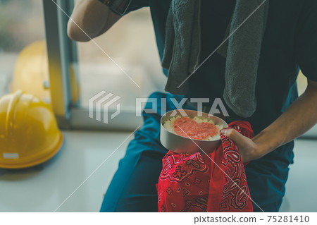 Newspaper printing factory 75281410