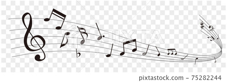 Musical Note, musical note, note 75282244