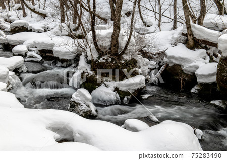Oirase冬季場景 Oirase冬季場景 75283490