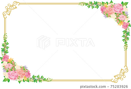 Bouquet frame frame Bouquet frame frame 75283926
