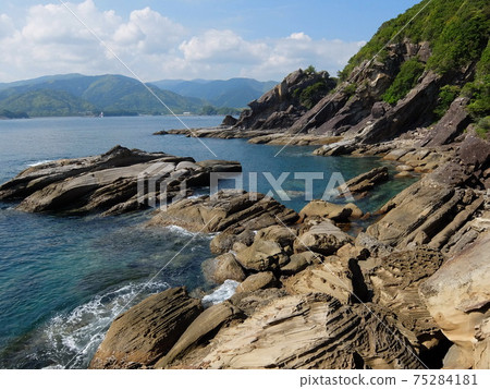 Tosashimizu scenic spot Minokoshi coast Tosashimizu scenic spot Minokoshi coast 75284181
