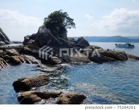 Tosashimizu scenic spot Minokoshi coast 75284201