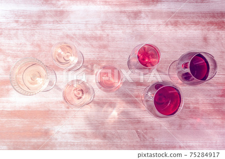 Toned wine background with a place for text 75284917